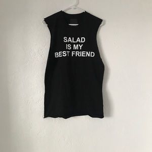 BMLA Salad is my best friend Sleeveless Top